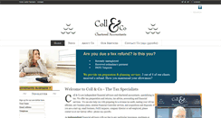 Desktop Screenshot of coll.ie